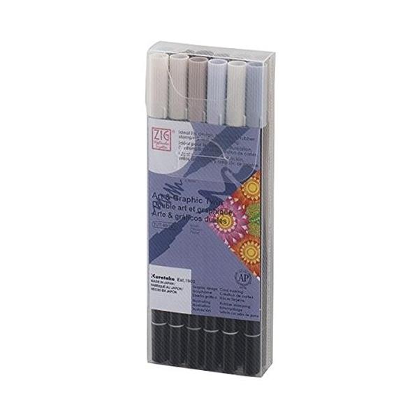 ���|�@ZIG�@ART &amp; GRAPHIC TWIN TUT-80/12VGR GRAY�E12V