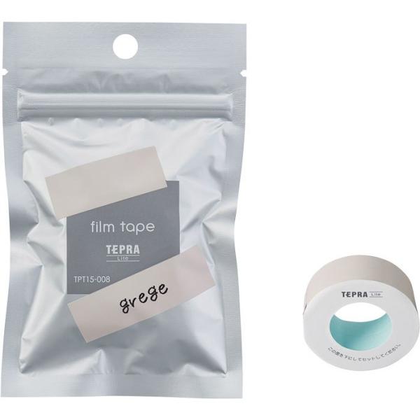 �L���O�W����KING JIM�� �e�v���@Lite�@�t�B�����e�[�v�@15mm�@�O���[�W�� TPT15-008