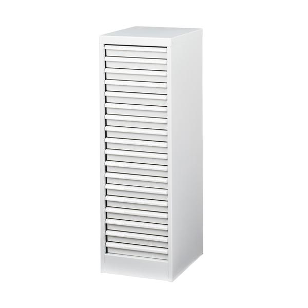 ナカバヤシ　アバンテV2 ホワイト レターケース 18段 アバンテV2 ナカバヤシ＜Nakabayashi＞ フロアケース A4 タテ型