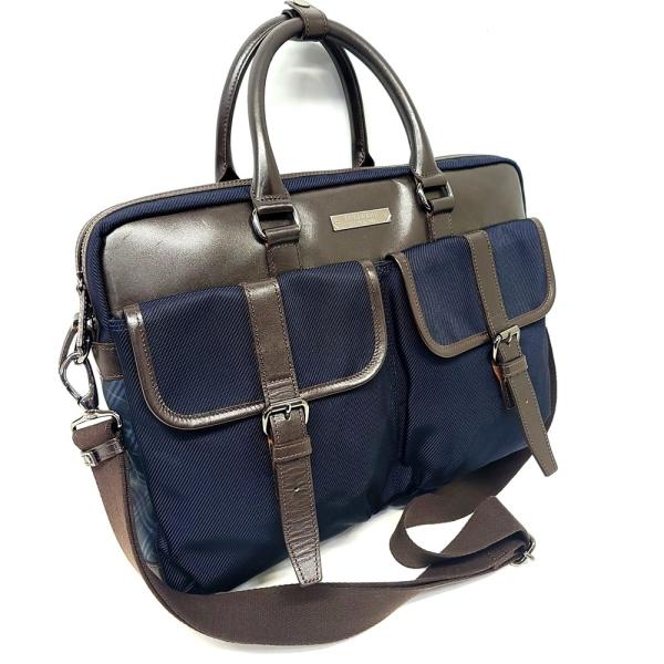 あうー BURBERRY バーバリー ビジネスバッグレザー２WAYブラック BURBERRY BLACK LABEL WB347 BURBERRY バーバリー ブラック