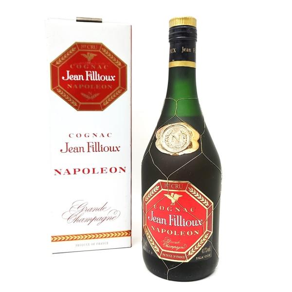 ZE599　古酒 Jean Fillioux ジャンフィユー NAPOLEON ナポレオン 700ml 40% 箱付き コニャック ●80