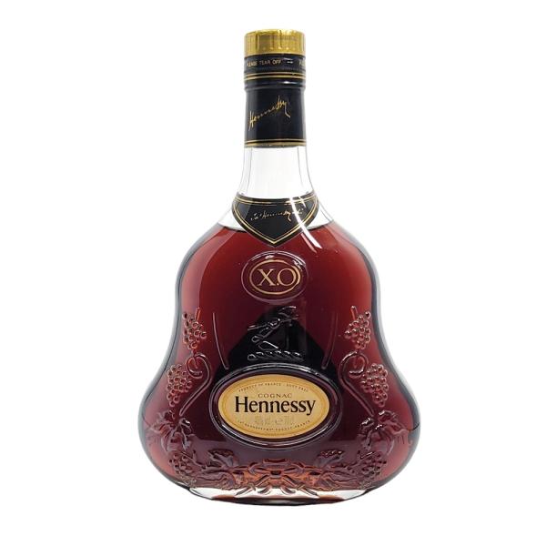 ZE802 古酒 Hennessy ヘネシー XO 金キャップ クリアボトル 700ml 40% コニャック ブランデー 未開栓 ●60