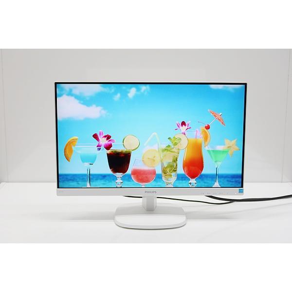 中古液晶モニターPHILIPS/フィリップス 223V7QHAW/11　　21.5 型ワイド液晶ディスプレイ【中古】