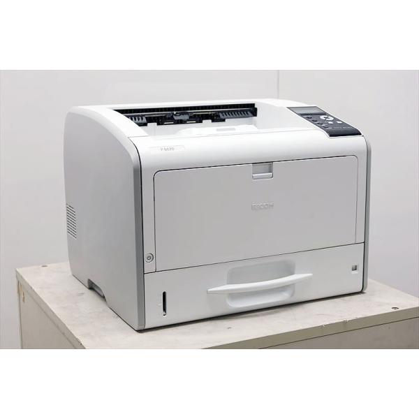 ■機能 モノクロプリント、両面印刷 ■カウンタ 3,778枚 ■給紙 1段給紙カセット（275枚）、手差しトレイ（100枚） ■印刷速度 片面：A4 39枚/分両面：A4 29ページ/分 ■用紙サイズ 最大A3サイズ ■インターフェイス E...