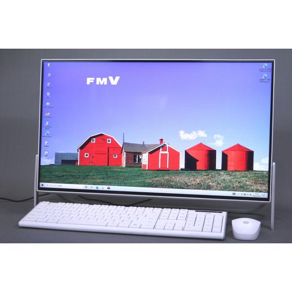 即配】23.8型FHD液晶+4辺狭額フレーム！第7世代Corei7 省スペースAio