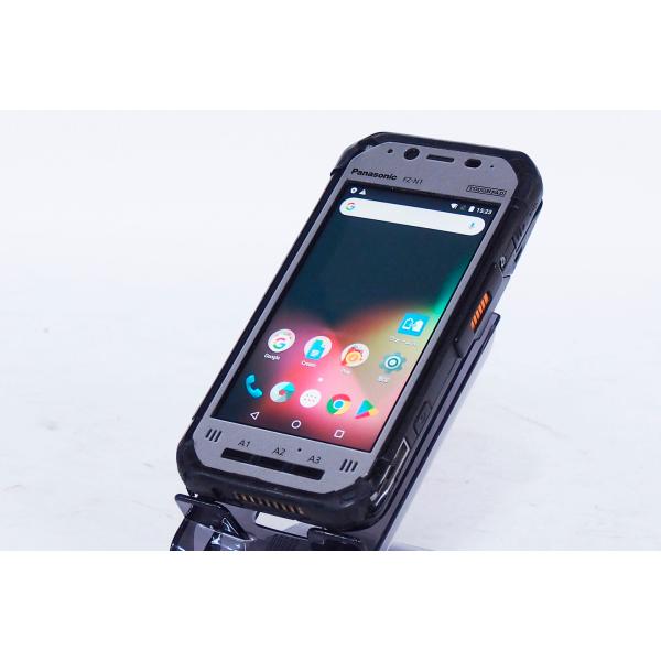 Panasonicの、堅牢なコンパクトモバイル「TOUGHPAD FZ-N1CKLAAZJ」です。過酷な現場で頼れる頑丈設計かつ軽量でコンパクト、持ち運びも楽々可能です！