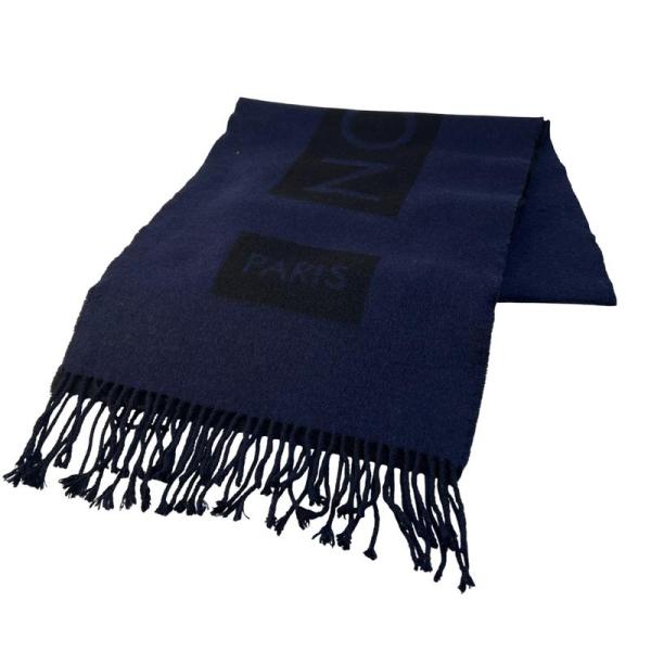 LOUIS VUITTON（ルイ・ヴィトン） タグ付き マフラー ブラック A-10392