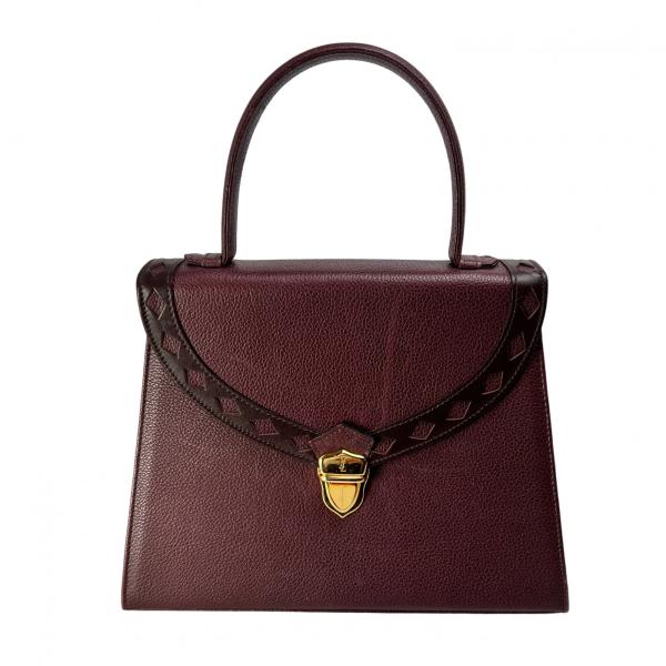 SAINT LAURENT サンローラン ハンドバッグ ボルドー A-12841 : JOLIJOU 