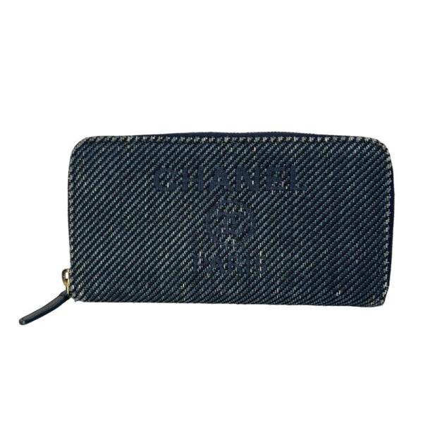 CHANEL（シャネル） ドーヴィル ココマーク 財布 ブルー A-13054 
