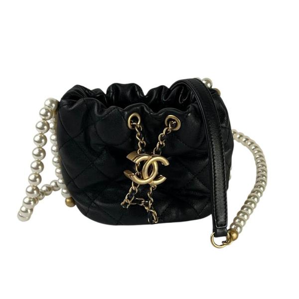 最終価格 CHANEL パールスモールバッグ CHANEL】シャネル パール ミニ フラップ バッグ (CHANEL/ショルダー