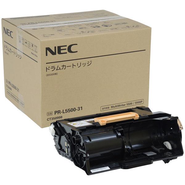 NEC ドラムカートリッジ PR-L5500-31 NEC NEC PR-L5500-31 純正ドラムカートリッジ : トナー・バッテリーの