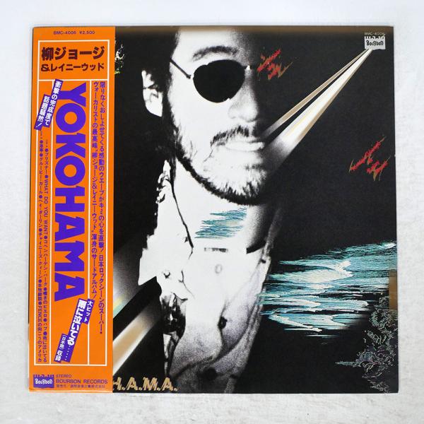 帯付き 国内盤 柳ジョージ/YOKOHAMA/BOURBON BMC4006 LP : Face