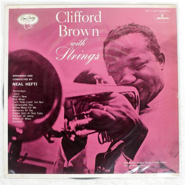 国内盤 CLIFFORD BROWN/WITH STRINGS/MERCURY BT1327 LP : Face