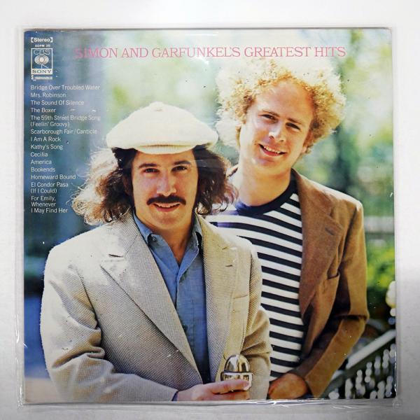 アーティスト：サイモン&amp;ガーファンクルタイトル：グレイテストヒッツレーベル：SONY SOPM20ジャケット：VG+盤：VG+帯：NONEFMT：LP枚数：1JAN：コメント：国内盤レビュー：