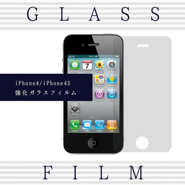iPhone4s/iPhone4 ガラスフィルム
