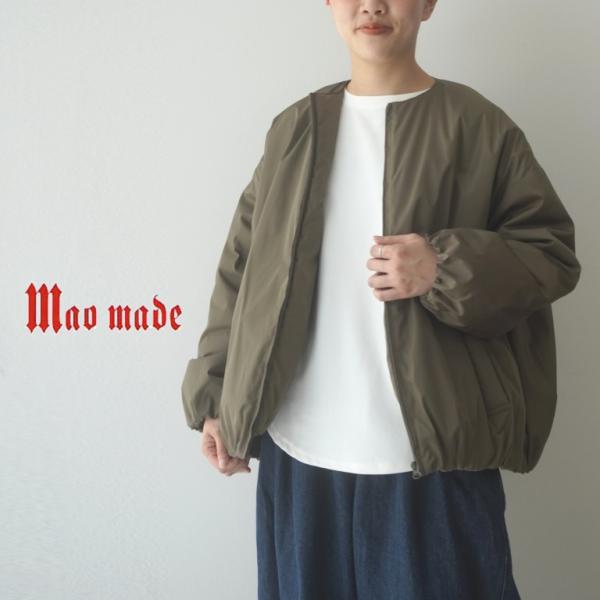 mao made（マオメイド） ブルゾン ジャケット コクーン ワイド ビッグ