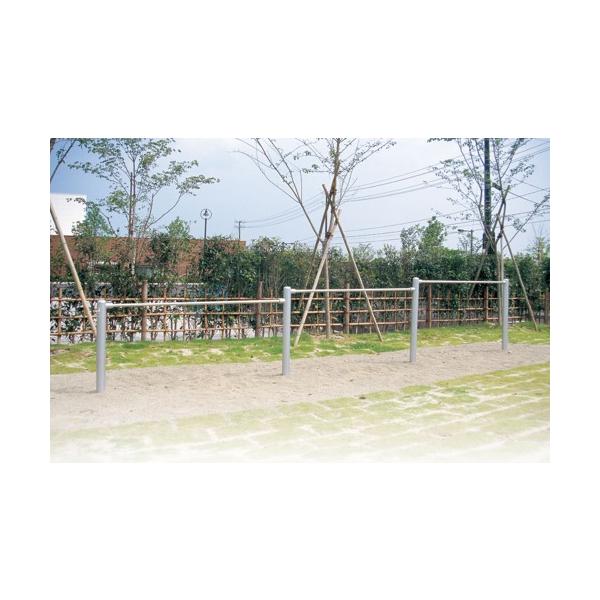 t4.2mmの肉厚パイプで強度を重視した丈夫な鉄棒　柱の色は全7色の中からご希望の色をお選び頂けます。