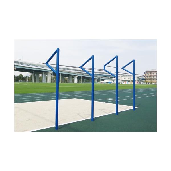 t4.2mmの肉厚パイプで強度を重視した丈夫な鉄棒　柱の色は全7色の中からご希望の色をお選び頂けます。