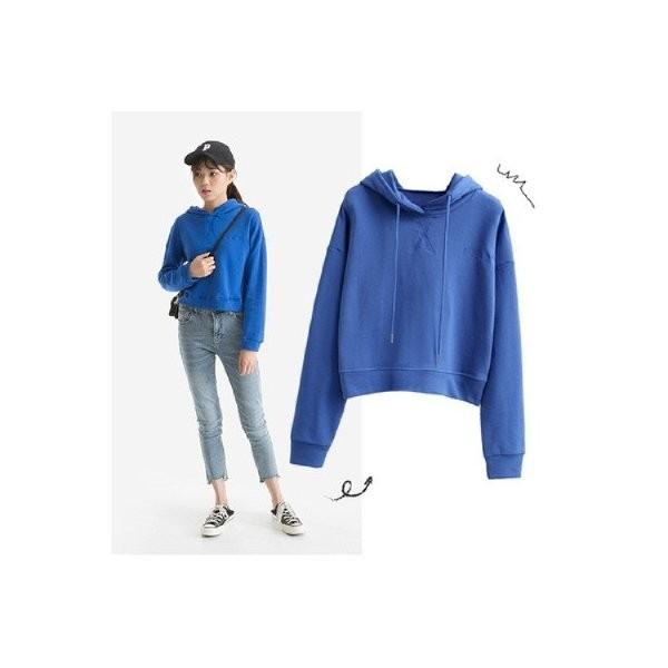 パーカー レディース ジャージ プルオーバー 長袖 フード付き シンプル 無地 トレーナー 薄手 ゆったり スウェット スポーツ カジュアル ショー Ec Ecshop 通販 Yahoo ショッピング