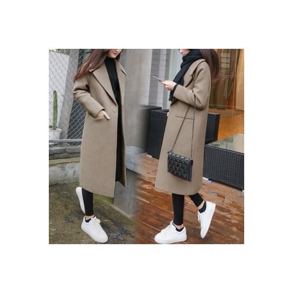 チェスターコート レディース ロング丈 アウター トレンチコート 定番コート 無地 通勤 ロングコート 秋冬新作 ビジネス Ol 上品 Ec Ecshop 通販 Yahoo ショッピング
