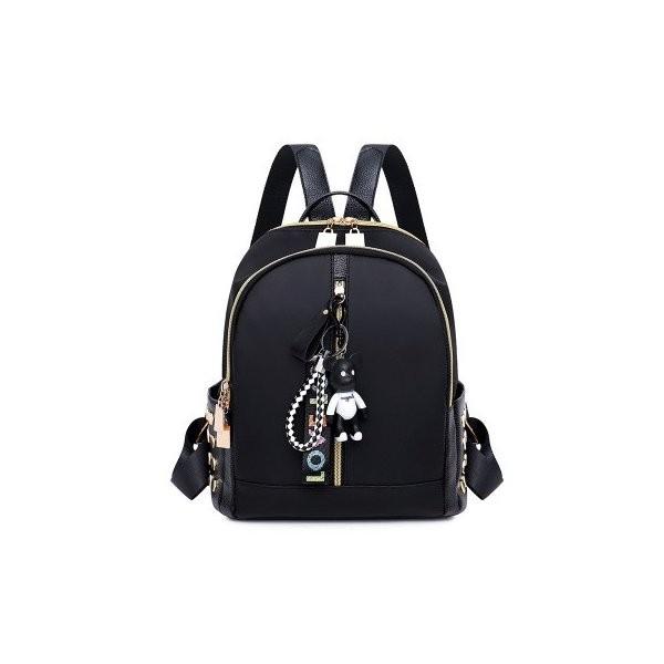 リュックサック レディース バックパック 小さめ リベット ファッション ブラック 軽量 通学 旅行 カジュアル ショッピング 熊キャラクターなし Ec8171 Ecshop 通販 Yahoo ショッピング