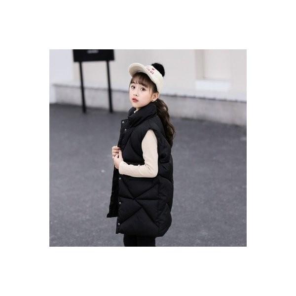 中綿ベスト 女の子 男の子 かっこいい 子供服 キッズ 男女兼用 アウター ダウンベスト 秋冬 通園 通学 入園 入学 ロング丈 防寒アウター 13 Ec9245 Ecshop 通販 Yahoo ショッピング
