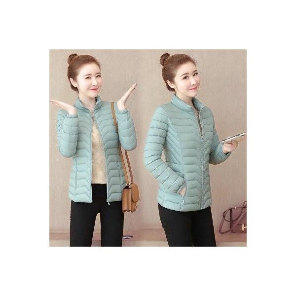 ダウンジャケット ダウンコート レディース ライトダウン キルティングコート 防寒 フードなし スリム ショート丈 アウター 冬物 薄手 軽量 無地 Ec9996 Ecshop 通販 Yahoo ショッピング