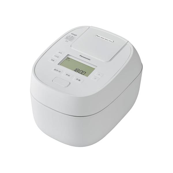 パナソニック 炊飯器 5.5合 おどり炊き 大火力包み加熱 ホワイト SR