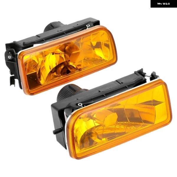 並行輸入品 E36 フォグランプ - BMW M3 E36 3シリーズ 1992-1999 フォグランプ アセンブリ 1ペア イエローレンズ