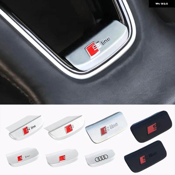 並行輸入品 アウディ A8 A5 Q7 A7 Q8 S4 A6 A4 S5 S7 S8 SQ5用 ステアリングホイール デコレーション ステッカー 車内 装飾
