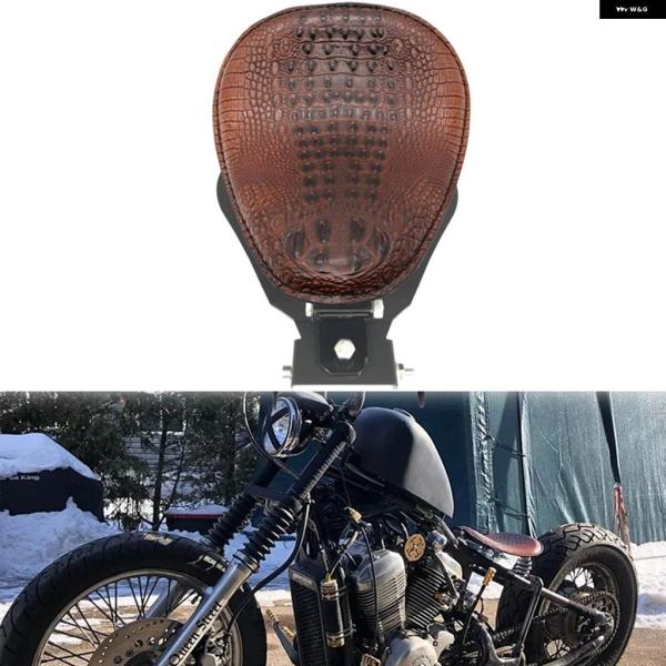 ソロシート　バイク 並行輸入品 バイク ソロシート スプリング ブラック ブラウン ホンダ