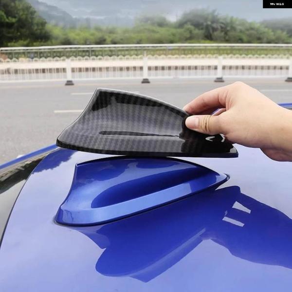 並行輸入品 カーボン車ルーフシャークフィンアンテナカバートリムBMW M2 M3 M4 1/2/3/4/5/6/7シリーズIX3 X3 X5 X6 パ