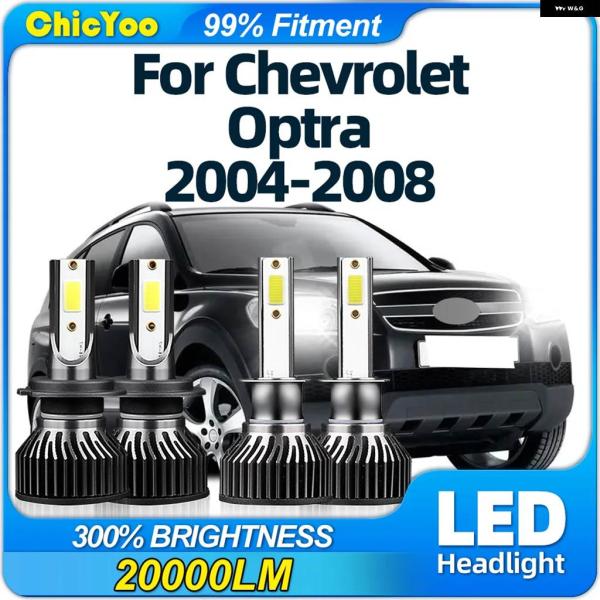 並行輸入品 40000ルーメン LED ヘッドライト バルブ 240W 3570 CSPチップ カーライト 12V 6000K ホワイト シボレー オプトラ 2