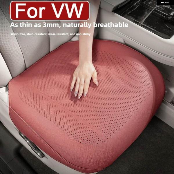 並行輸入品 ソフトレザーカーシートカバー 通気性 クッション プロテクター パッド フォルクスワーゲン VW ゴルフ GTI トゥアレ
