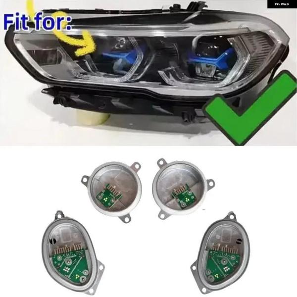 並行輸入品 BMW G05 ヘッドライト  LED DRL モジュール ウィンカー ユーロOEM X5 X6 G06用 デイライト ホワイト 631194779