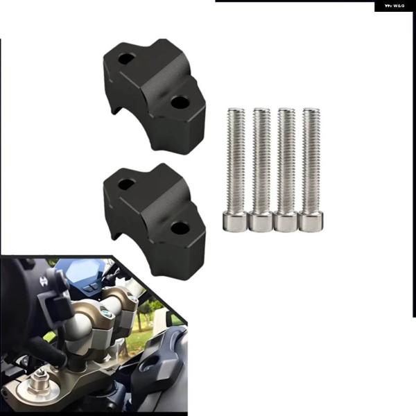 並行輸入品ハンドルバー ライザークランプ XSR900 XSR-900 XSR-900 2016-2024 オートバイ アクセサリードラッグ ハンドルバー 延長 アダプター