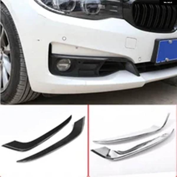 並行輸入品 2013-2019 BMW 3シリーズ GT グランツーリスモ F34 車 カーボン スタイル オートフロント フォグランプ ランプストリップ トリ