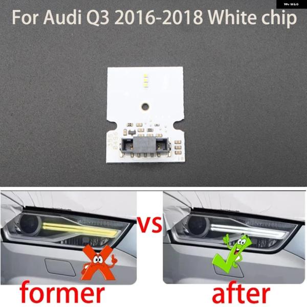 並行輸入品 アウディ Q3 キセノン カー ヘッドライト DRL チップ LED 回路基板 光源基板 ライト マイクロチップ 白色光 バラスト 2016-201