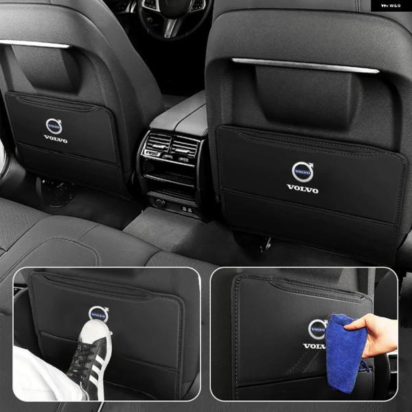 並行輸入品 ボルボ V60 V40 XC90 S60 XC60 V50 V70 S90 XC40 S80 V90 EX30 カーシートバック キック防止 プロテ