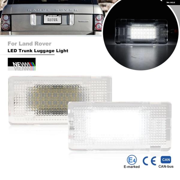 並行輸入品 ランドローバー レンジローバー L322 車内テールゲート トランク ブートライト LED ラゲッジ コンパートメント ライト 2個セット 2002