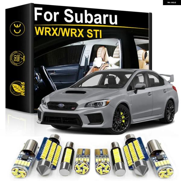並行輸入品 スバル WRX STI 2004 2008 2010 - 13 2014 16 2018 2019 2020 車内 LED ライト CANBUS