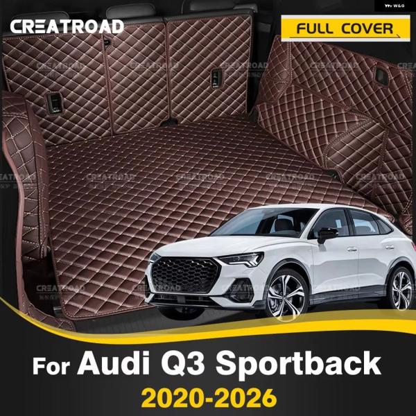 並行輸入品 アウディ Q3 スポーツバック 車用フル カバー トランク マット カー パッド カーゴライナー インテリア プロテクター 2020-2023-20