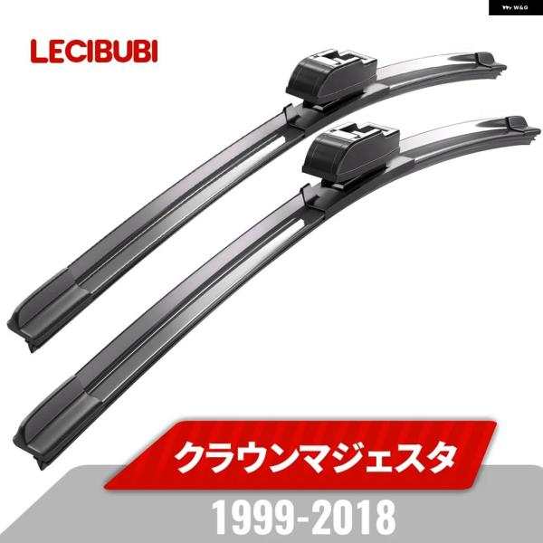 並行輸入品 トヨタ クラウンマジェスタ フロント ワイパー ブレード サイズ 対応 1999-2018 JZS177 UZS186 URS206 AWS215