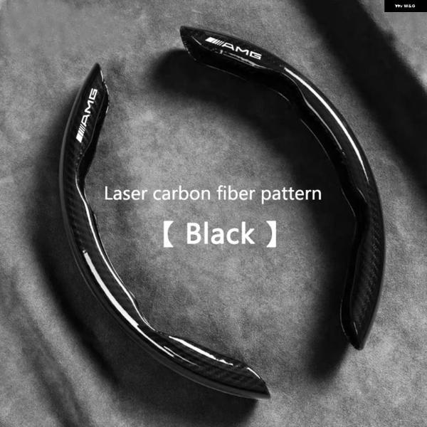 並行輸入品 メルセデス ベンツ AMG W204 W212 W176 カーボンカー ステアリングホイール カバー 滑り止め プロテクター スリーブ GLC CLA GLA Eアクセサリー用