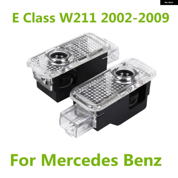 並行輸入品 メルセデス ベンツ W211 S211 E クラス 2002 - 2009 2006 08 LED 車内ドアライト バルブ ランプ 装飾