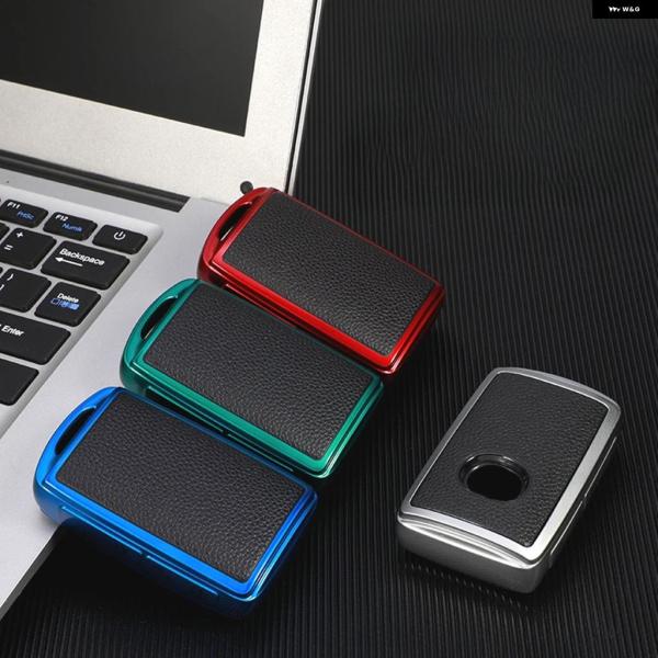 並行輸入品 マツダ 3 アレクサ CX4 CX5 CX8 2019 - 20 ボタン キーシェル スタイリング アクセサリー用レザーカーリモートキーケース カバー