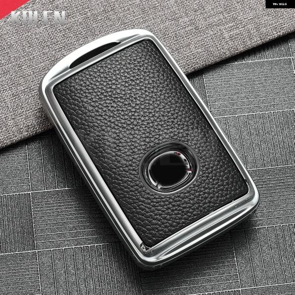 並行輸入品 マツダ ALEXA CX-30 CX-3 CX-5 CX-7 CX-9 CX-4 3 ボタン レザータイプカースマートキーケース カバー プロテクター シェル