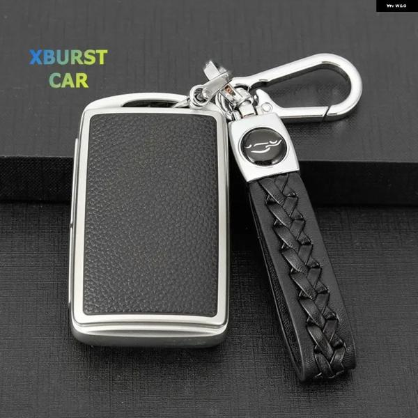 並行輸入品 マツダ CX30 3 アレクサ CX-30 CX-5 CX3 CX-3 CX8 CX-8 CX9 CX-9用シェル型キーフォブ レザーカーキーケース カバー キーレス