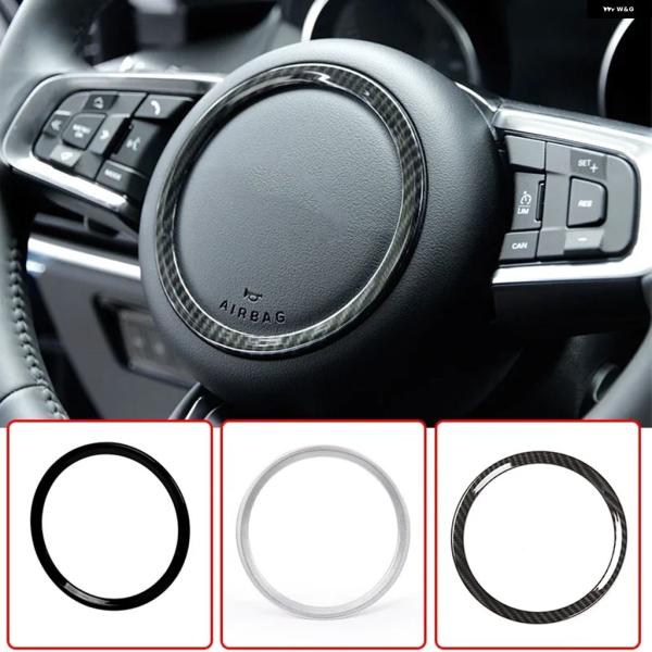 並行輸入品 ジャガー XFL F-PACE XE XEL ABS カーボン /ブラック カー ステアリング ホイール リング 装飾 ステッカー トリム X76760