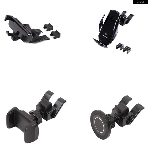 並行輸入品 メルセデス ベンツ W205 C クラス GLC 車用セントラル コントロール エアコン ホルダー カー ABS ブラック 1個 2015-2018